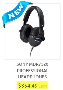 Sony MDR 7520 Burbank