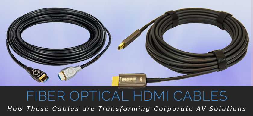 fiber optical hdmi cables