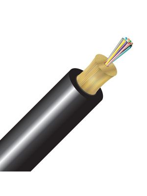 Cleerline 12D50125MOM3P-BK 12-Strand OM3 Micro Distribution Plenum Cable (1000 FT Roll)