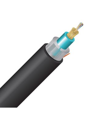 Cleerline 12RMD50125OM3R 12-Strand OM3 Rugged Micro Distribution Indoor/Outdoor Cable (1000 FT Roll)