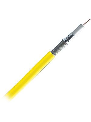 Belden 1505A RG-59/U Type HD-SDI Video Coax Cable - 20 AWG (by the foot) - Yellow
