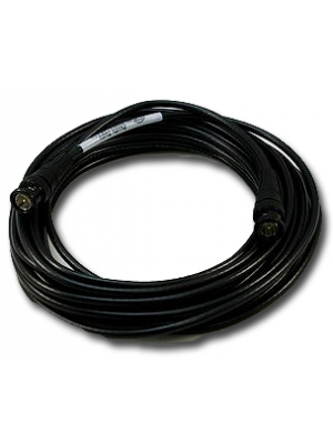 NoShorts 1855ABNC12BLK HD-SDI Mini Coax BNC Cable (12 FT - Black)