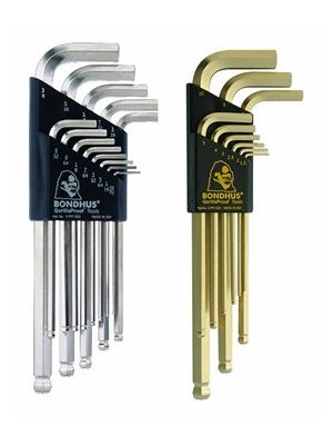 Wiha 20399 Ball End L-Wrench Double Pack with BriteGuard and GoldGuard Finish