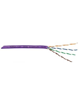 Belden 2412 Multi-Conductor Enhanced CAT6 Nonbonded-Pair Cable (Violet)