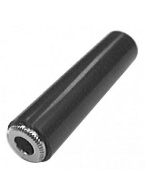 Calrad 30-413 1/4-Inch Stereo Jack with Black Plastic Barrel