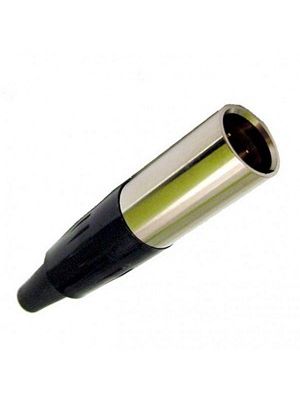 Calrad 30-640-3 3 Pin Mini XLR inline Male Connector