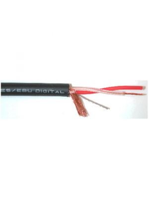 Mogami 3161-BLK Super-Flexible EZ-ID Digital Audio 4-Pair Cable - Black  (by the foot)