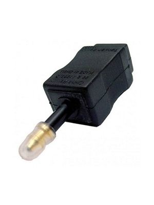 Calrad 35-440 Fiber Optic 3.5mm Male to Toslink Female Adapter
