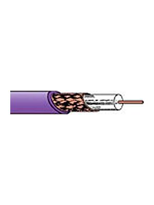 Canare LV-61S 75 Ohm Violet Video Coaxial Cable - 24 AWG