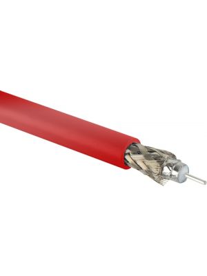Belden 4505R 12G-SDI 4K Ultra-High-Definition Red Coax Cable - 20 AWG (1000 FT Roll) 