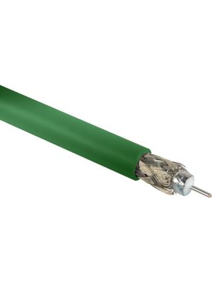 Belden 4694R 12G-SDI 4K Ultra-High-Definition Green Coax Cable - 18 AWG (1000 FT Roll)