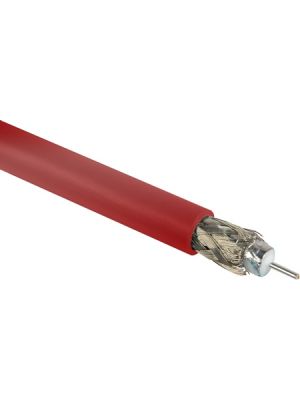 Belden 4694R 12G-SDI 4K Ultra-High-Definition Red Coax Cable - 18 AWG (1000 FT Roll)