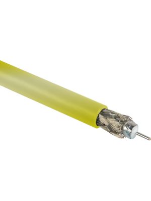 Belden 4694R 12G-SDI 4K Ultra-High-Definition Yellow Coax Cable - 18 AWG (1000 FT Roll)