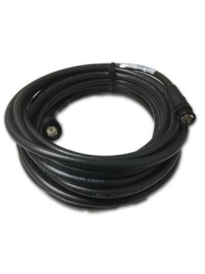 NoShorts RG6 Size 12G-SDI / 4K Precision Video BNC Cable - Black (25 FT)