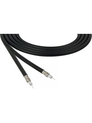 Belden 4855R 12G-SDI 4K Ultra-High-Definition Black Mini-Coax Cable - 23 AWG