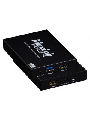 Muxlab 500467 HDMI 4K to USB3.0 Video Cap. & Stream W/Audio