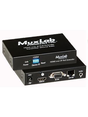 Muxlab 500754-TX HDMI over IP PoE Transmitter, Video Wall