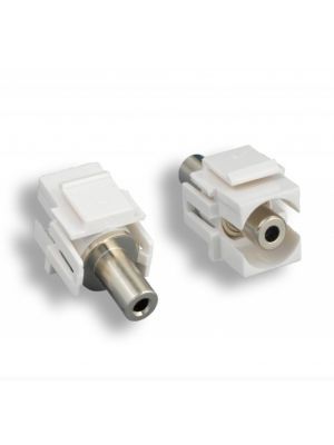 Comtop 68JK-RS-3.5MM 3.5mm Stereo F/F Recessed Keystone Connector