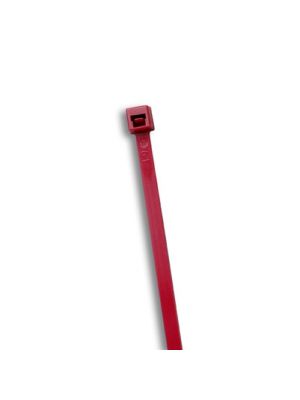 PacPro AR-07-50-35-C Burgundy Plenum Cable Ties, 50 lb, 7 inch (100 Pack)