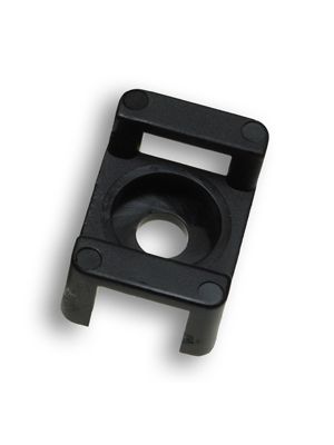 PacPro AR-SM3-0-C Screw Mounts, UV Black, #10 Screw Size (100 Pack)