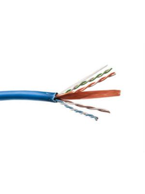 Belden 2413 DataTwist Enhanced Cat 6 Nonbonded 4-Pair Cables - 23 AWG (Blue) (by the foot)