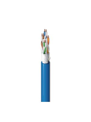 Belden 10GXW13 Category 6A Cable, 4 Pair, U/UTP, CMP, 23 AWG (Blue)