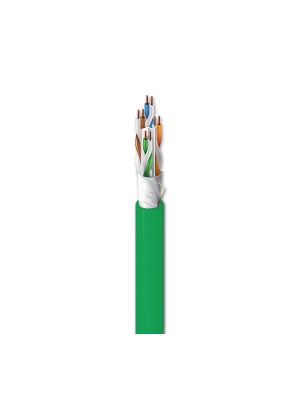 Belden 10GXW12 Category 6A Cable, 4 Pair, U/UTP, CMR, 23 AWG (Green)