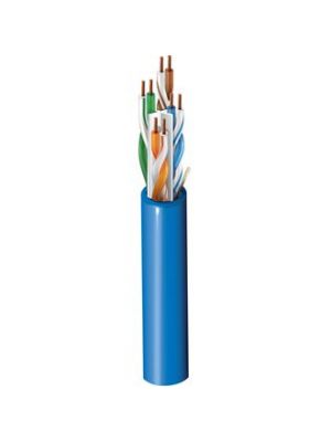 Belden 3612 Category 6+ Premium Cable, 4 Pair, U/UTP, CMR 23 AWG (Blue)