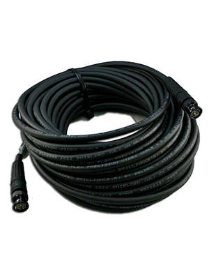 NoShorts 8241BNC50BLK RG59 BNC Cable (50 FT - Black)
