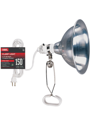 Carol Cable 04170 150 Watt Clamp-On Worklight