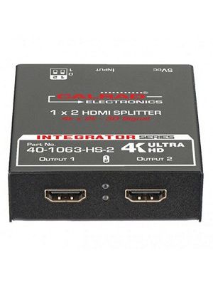 Calrad 40-1063-HS-2 1 x 2 HDMI Splitter, 4K Ultra HD