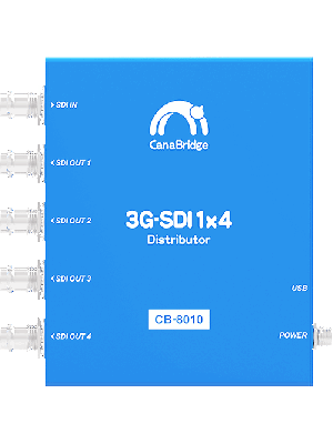Canare CB-8010 3G-SDI 1×4 Distribution Amplifier