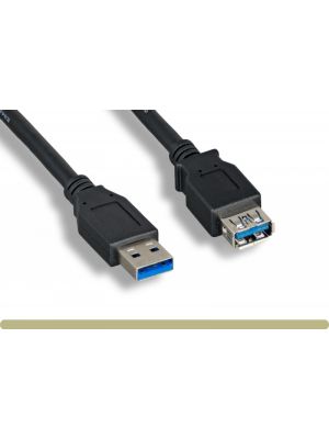 Comtop 10U3-32103-E-BK USB 3.0 A Male to A Female Extension Cable 3ft