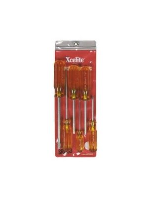 Xcelite SRX33 6-Piece Round Blade Standard and PhillipsÂ® Screwdriver Set