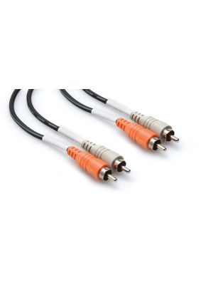 Hosa CRA-201 Dual RCA Male to Dual RCA Male Audio Cable (3 FT)