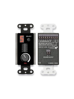 Radio Design Labs DB-SFRC8 Room Control Station for SourceFlex Distributed Audio System