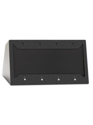 Radio Design Labs DC-4B Desktop / Wall Mounted Chassis for Decora® Remote Controls & Panels (Black)