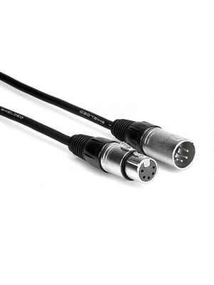 Hosa DMX-510 XLR5M to XLR5F DMX512 Cable (10 FT)