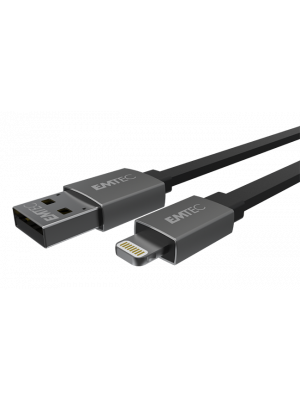 EMTEC ECCHAT700AP T700 USB-A to Lightning Cable (4 FT)
