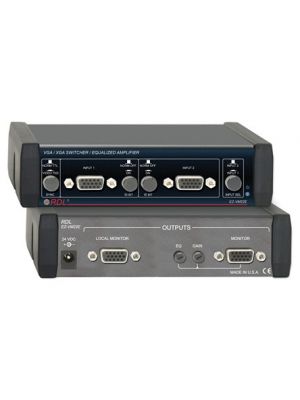 Radio Design Labs EZ-VM22E VGA/XGA Switcher/Equalized Amplifier - 2 Inputs, 2 Outputs