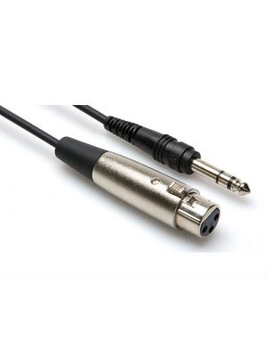 Hosa STX-115F XLR Female to 1/4 TRS Male Audio Cable (15 FT)