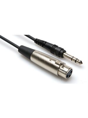 Hosa STX-103F XLR 3-Pin Female to 1/4 TRS Balanced Cable (3 FT)