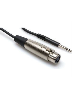 Hosa TTX-103F Balanced Interconnect Cable TT TRS to XLR3F Female (3 FT)