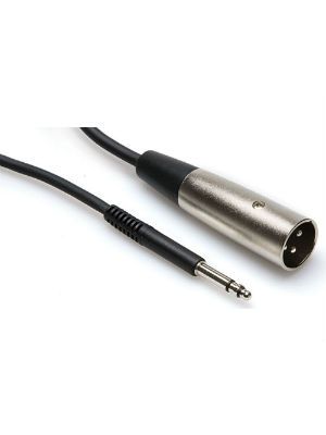 Hosa TTX-103M Balanced Interconnect Cable TT TRS to XLR3M Male (3 FT)