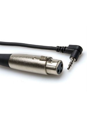 Hosa XVS-102F Stereo Cable XLR 3Pin Female to Right Angle 3.5mm Mini Plug (2 FT)