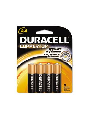 Duracell MN1500B4Z AA Batteries (4 Pack)