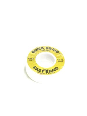 Easy Braid Q-B-25 Quick Braid Desoldering Braid (25 FT)