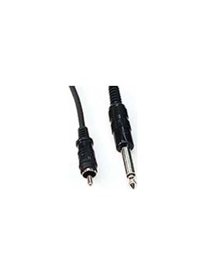 Mogami 3003 Audio Cable RCA Male to 1/4 Inch Male, Black  - 3 Feet