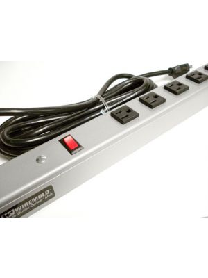 Shape/Wiremold UL300BD 8 Outlet 24 Inch Power Strip Center Unit (15 FT Cord)
