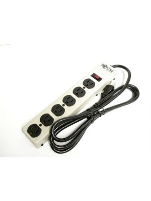 Waber 6NX6 6 Outlet Power Strip - 6' Cord